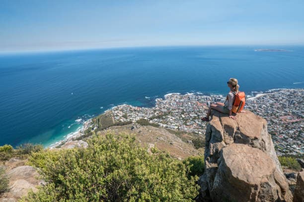 Lion's Head hiking trail in Cape Town